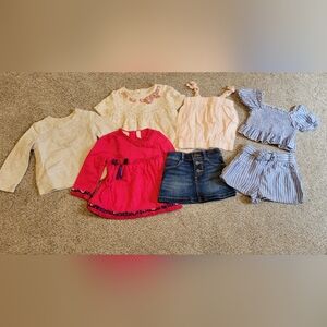 18 month girl clothing bundle